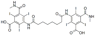 10397-76-9,3-[7-[[3-carboxy-2,4,6-triiodo-5-(methylcarbamoyl)phenyl]carbamoyl]heptanoylamino]-2,4,6-triiodo-5-(methylcarbamoyl)benzoic acid