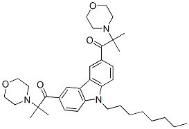 104005-37-0,3,6-BIS(2-METHYL-2-MORPHOLINOPROPIONYL)-9-OCTYLCARBAZOLE
