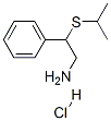 104036-80-8,2-phenyl-2-propan-2-ylsulfanyl-ethanamine hydrochloride
