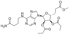 104124-23-4,[(2R,3R,4R,5S)-5-[6-(3-carbamoylpropylamino)purin-9-yl]-3,4-dipropanoy loxy-oxolan-2-yl]methyl propanoate