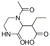 104143-60-4,ETHYL(1-ACETYL-3-OXOPIPERAZIN-2-YL)ACETATE