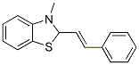 104169-10-0,Benzothiazole, 2,3-dihydro-3-methyl-2-(2-phenylethenyl)-, (E)- (9CI)