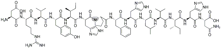 104180-23-6,ASP-ARG-VAL-TYR-ILE-HIS-PRO-PHE-HIS-LEU-VAL-ILE-HIS-ASN