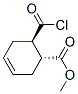 104265-87-4,3-Cyclohexene-1-carboxylic acid, 6-(chlorocarbonyl)-, methyl ester, (1R-trans)- (9CI)