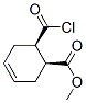 104265-89-6,3-Cyclohexene-1-carboxylic acid, 6-(chlorocarbonyl)-, methyl ester, (1S-cis)- (9CI)