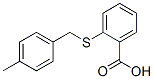 104351-51-1,2-[(4-METHYLBENZYL)SULFANYL]BENZENECARBOXYLIC ACID