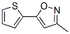 104516-55-4,Isoxazole, 3-methyl-5-(2-thienyl)- (9CI)
