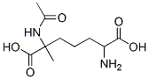 104572-47-6,Heptanedioic  acid,  2-(acetylamino)-6-amino-2-methyl-