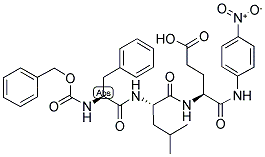 104634-10-8,Z-PHE-LEU-GLU-PNA