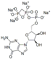 10470-57-2,BETA,GAMMA-METHYLENEGUANOSINE 5'-TRIPHOSPHATE SODIUM SALT