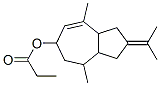 10486-26-7,1,2,3,3a,4,5,6,8a-octahydro-2-isopropylidene-4,8-dimethylazulen-6-yl propionate