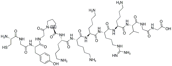 104914-40-1,CYS-GLY-TYR-GLY-PRO-LYS-LYS-LYS-ARG-LYS-VAL-GLY-GLY