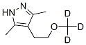 104939-43-7,1H-Pyrazole,  4-[2-(methoxy-d3)ethyl]-3,5-dimethyl-  (9CI)