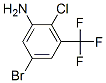 105172-79-0,5-BROMO-2-CHLORO-3-TRIFLUOROMETHYLANILINE