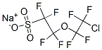 105198-12-7,2-(2-CHLORO-1,1,2,2-TETRAFLUOROETHOXY)-1,1,2,2-TETRAFLUORO-ETHANESULFONIC ACID, SODIUM SALT