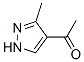 105224-04-2,Ethanone, 1-(3-methyl-1H-pyrazol-4-yl)- (9CI)