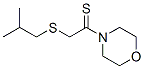 105247-16-3,Morpholine,  4-[2-[(2-methylpropyl)thio]-1-thioxoethyl]-  (9CI)
