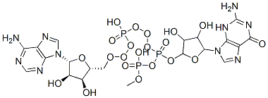 10527-47-6,[(2R,3S,4R,5R)-5-(2-amino-6-oxo-3H-purin-9-yl)-3,4-dihydroxyoxolan-2-yl]methyl [[[(2R,3S,4R,5R)-5-(6-aminopurin-9-yl)-3,4-dihydroxyoxolan-2-yl]methoxy-hydroxyphosphoryl]oxy-hydroxyphosphoryl] hydrogen phosphate