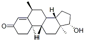 10529-96-1,(6S,9S,10R,13S,14S,17S)-17-hydroxy-6,13-dimethyl-2,6,7,8,9,10,11,12,14,15,16,17-dodecahydro-1H-cyclopenta[a]phenanthren-3-one