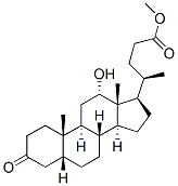 10538-58-6,methyl 12alpha-hydroxy-3-oxo-5beta-cholan-24-oate