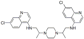 10547-40-7,N,N'-bis(7-chloro-4-quinolyl)-alpha,alpha'-dimethylpiperazine-1,4-diethylamine