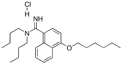 1055-55-6,N,N-dibutyl-4-(hexyloxy)naphthalene-1-carboximidamide hydrochloride