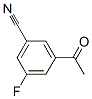 105515-21-7,Benzonitrile, 3-acetyl-5-fluoro- (9CI)