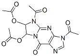 105528-80-1,9H-Imidazo[1,2-a]purin-9-one,  3,5-diacetyl-6,7-bis(acetyloxy)-3,5,6,7-tetrahydro-