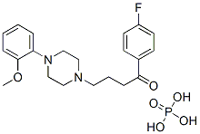 1057-86-9,4'-fluoro-4-[4-(o-methoxyphenyl)piperazin-1-yl]butyrophenone dihydrogen phosphate