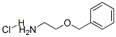 10578-75-3,2-(BENZYLOXY)-1-ETHANAMINE HYDROCHLORIDE