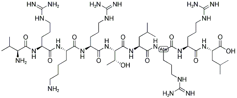 105802-82-2,H-VAL-ARG-LYS-ARG-THR-LEU-ARG-ARG-LEU-OH