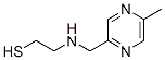 105827-86-9,Ethanethiol, 2-[[(5-methylpyrazinyl)methyl]amino]- (9CI)
