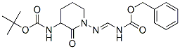 105880-97-5,[((1,1-DIMETHYLETHOXYCARBONYL)AMINO)-2-OXO-1-PIPERIDINYL]-IMINOMETHYLCARBAMIC ACID BENZYL ESTER