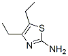 105955-86-0,2-Thiazolamine,  4,5-diethyl-