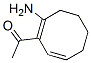 105983-28-6,Ethanone, 1-(2-amino-1,7-cyclooctadien-1-yl)- (9CI)
