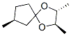 106034-28-0,1,4-Dioxaspiro[4.4]nonane,2,3,7-trimethyl-,(2R,3R,7S)-(9CI)