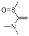 106241-04-7,Ethenamine, N,N-dimethyl-2-(methylsulfinyl)- (9CI)