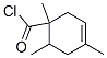 106265-57-0,3-Cyclohexene-1-carbonyl chloride, 1,4,6-trimethyl- (9CI)