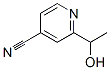 106474-81-1,4-Pyridinecarbonitrile,2-(1-hydroxyethyl)-