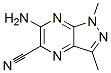 106538-01-6,1H-Pyrazolo[3,4-b]pyrazine-5-carbonitrile,6-amino-1,3-dimethyl-(9CI)
