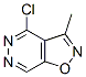 106584-75-2,Isoxazolo[4,5-d]pyridazine, 4-chloro-3-methyl- (9CI)