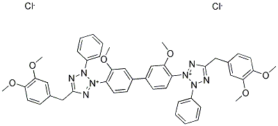 106629-90-7,3,3'-(3,3'-DIMETHOXY-4,4'-DIPHENYLENE)BIS(2-PHENYL-5-VERATRYLTETRAZOLIUM CHLORIDE)