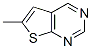 106691-22-9,Thieno[2,3-d]pyrimidine, 6-methyl- (9CI)
