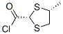 106723-95-9,1,3-Dithiolane-2-carbonyl chloride, 4-methyl-, cis- (9CI)
