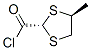106744-89-2,1,3-Dithiolane-2-carbonyl chloride, 4-methyl-, trans- (9CI)
