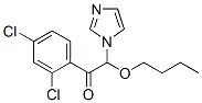 106837-08-5,Ethanone,  2-butoxy-1-(2,4-dichlorophenyl)-2-(1H-imidazol-1-yl)-