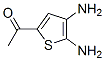 106850-15-1,Ethanone, 1-(4,5-diamino-2-thienyl)- (9CI)