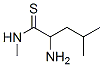 106916-35-2,Pentanethioamide,  2-amino-N,4-dimethyl-