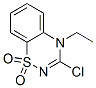 107089-77-0,3-Chloro-4-ethyl-4H-1,2,4-benzothiadiazin-1,1-dioxide