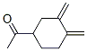 107124-02-7,Ethanone, 1-[3,4-bis(methylene)cyclohexyl]- (9CI)